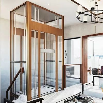 ลิฟท์บ้านแบบไฮดรอลิกแบบแอนกฟาซีแบบเดียว 14.5 เมตร 5 จุดหยุด