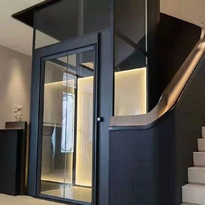 5 จุดหยุด อัตโนมัติลิฟท์ไฮดรอลิก กับ 4.7kW มอเตอร์ ห้องเครื่องจักรน้อย Mrl ลิฟท์