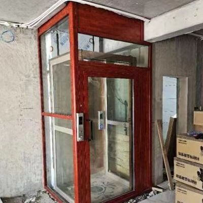 ลานเตียงลิฟท์บ้านขนาดเล็กที่มี 5 จุดหยุด 4.7 KW มอเตอร์ 0 M ความลึกของหลุม