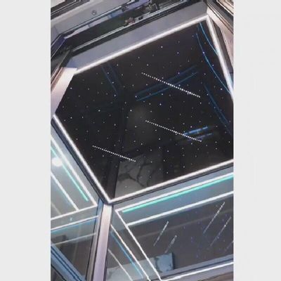 ลิฟท์บ้านแบบคาวินท์ ทราคชั่น VVVF การควบคุม ลิฟท์ห้องพัก ss ไม่มีเกียร์ รับประกัน 1 ปี