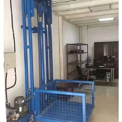 1M-12M การยกลิฟท์คาร์โก้ไฮดรอลิก ความปลอดภัย Interlock Lift Cargo
