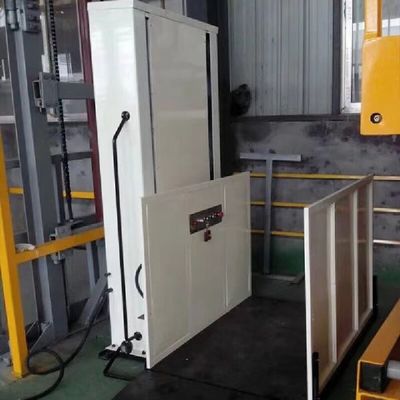 ขนาดแพลตฟอร์มที่กําหนดเอง ไฮดรอลิกลิฟท์ขนของ พร้อมควบคุม PLC