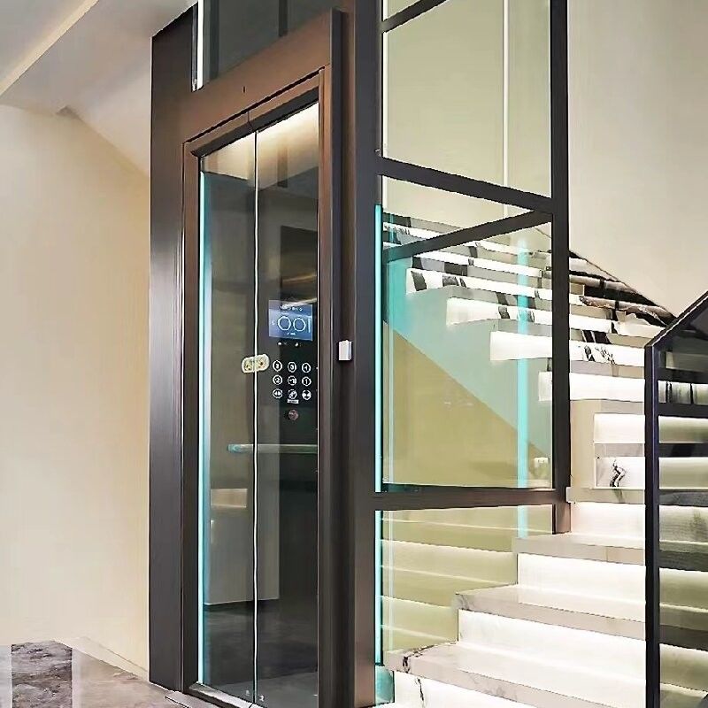 400kg-1000Kg ความจุ ลิฟท์แรงดึงประจําบ้าน ลิฟท์แรงดึง 30M