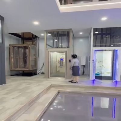 ลิฟท์ขนาดเล็ก สําหรับลูกค้าที่มีความรู้สึกถึงพื้นที่